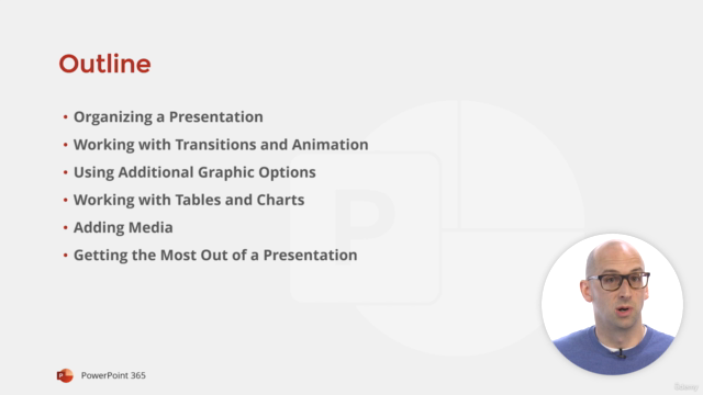 PowerPoint 365 Intermediate – Screenshot 1