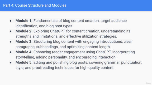 ChatGPT Blog Mastery: Creating SEO-Friendly Content with AI – Screenshot 4