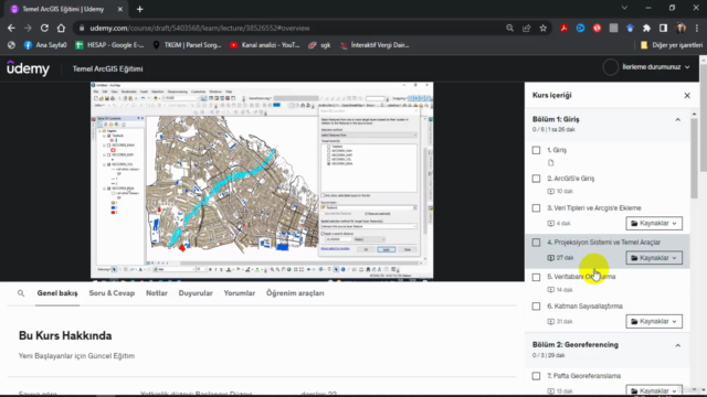 Temel ArcGIS Eğitimi – Screenshot 1