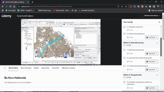 Temel ArcGIS Eğitimi – Screenshot 2