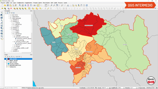 Domina QGIS intermedio y se un experto – Screenshot 1