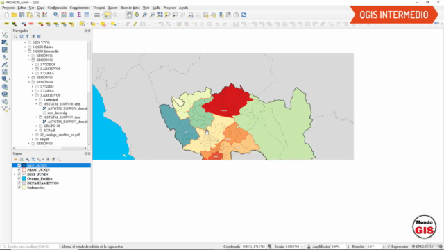 Domina QGIS intermedio y se un experto – Screenshot 2