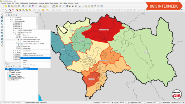 Domina QGIS intermedio y se un experto – Screenshot 3