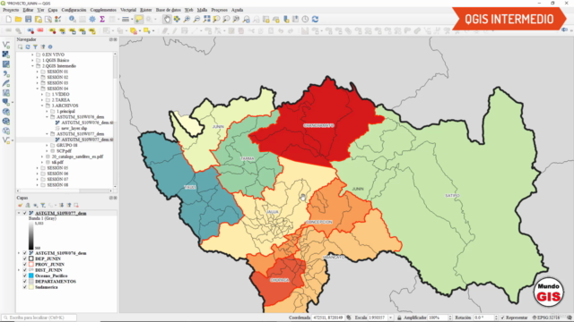 Domina QGIS intermedio y se un experto – Screenshot 4