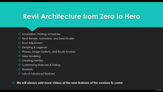 Revit Architecture 2024 from Zero to Hero – Screenshot 3