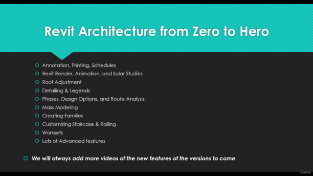 Revit Architecture 2024 from Zero to Hero – Screenshot 4