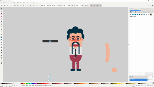 The Easy Method for Vector Style Characters – Screenshot 2