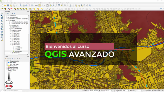 Domina QGIS Avanzado y se un especialista SIG – Screenshot 1