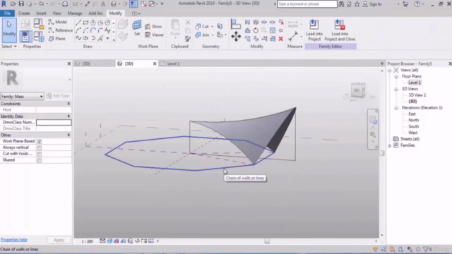 Revit- Mass Modeling- From Zero to Complex Shapes - Screenshot_01