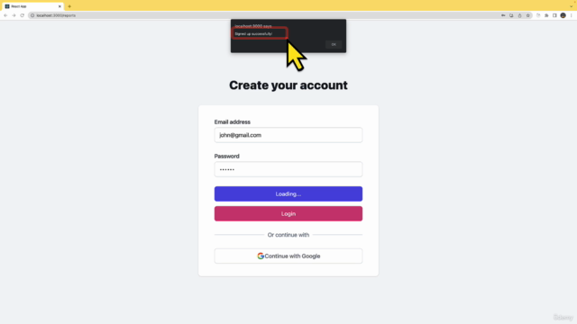 Weekend Project: Time Tracker Using ReactJS and Firebase – Screenshot 2