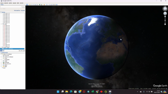 Tarihsel Gelişim Haritası (QGIS) – Screenshot 2