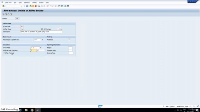 SAP S4HANA Extended Withholding Tax Mastery Course – Screenshot 3