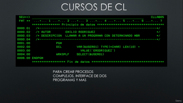 CURSO DE CL LENGUAJE DE CONTROL – Screenshot 3