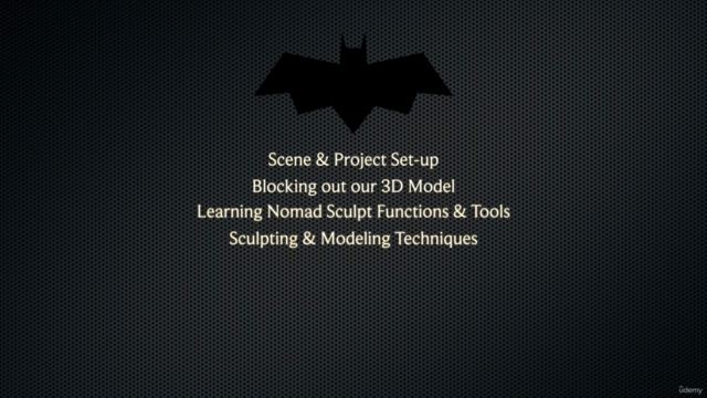 Batman! Nomad Sculpt Full Tutorial – Screenshot 2