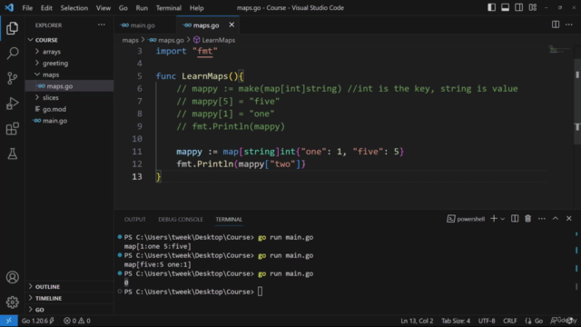 Master Go Programming – Screenshot 1