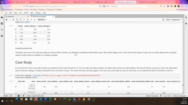 Becoming a Data Analyst Using Python - Free Sample – Screenshot 4