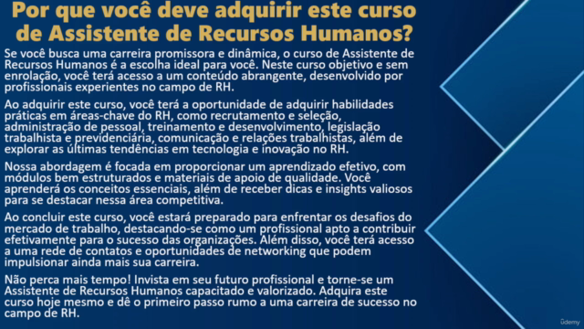 Assistente de RH do Básico ao Avançado – Screenshot 4