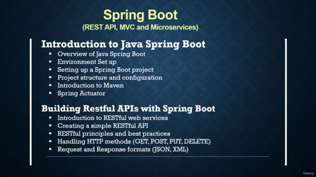 Mastering Java + Spring Boot: REST APIs and Microservices – Screenshot 4