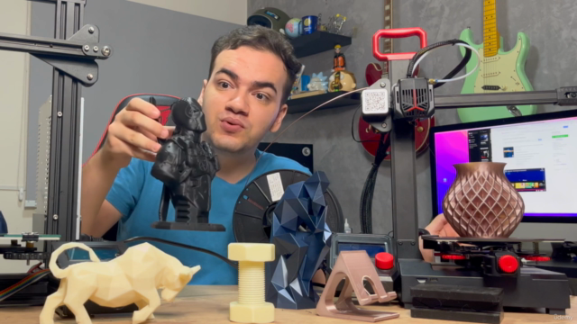 Curso de Impressão 3D + CURA: 2 cursos completos! – Screenshot 3