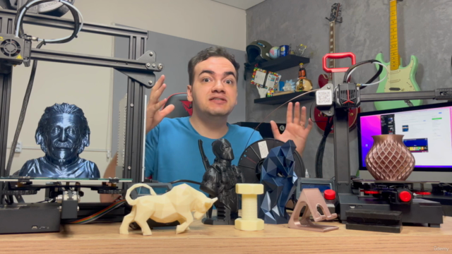 Curso de Impressão 3D + CURA: 2 cursos completos! – Screenshot 4