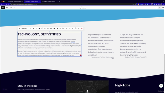 Squarespace Templates Unleashed: Rapid Professional Websites – Screenshot 3