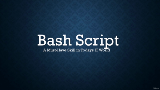 Bash Scripting and Shell Programming for the Linux Command – Screenshot 1