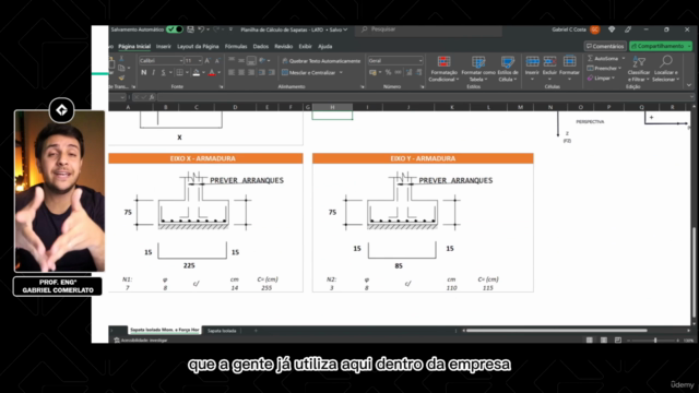 Cálculo Estrutural de Fundações - Sapatas – Screenshot 3