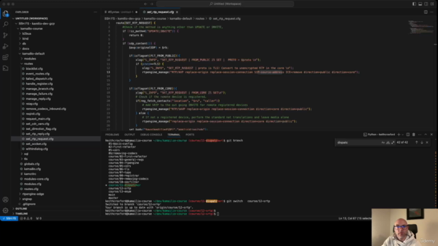 Learn SIP through Kamailio – Screenshot 1