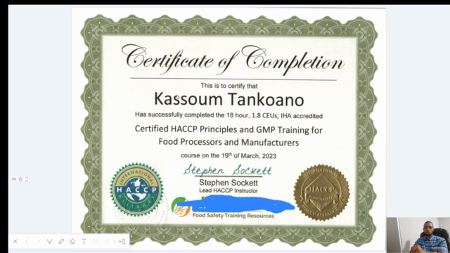 Pass Your HACCP Certification + Bonus: Real Mock Exam – Screenshot 1