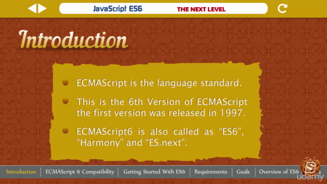 JavaScript ES6 : The Next Level – Screenshot 1