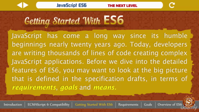 JavaScript ES6 : The Next Level – Screenshot 2