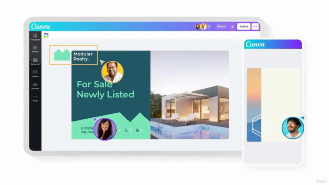 Canva Master Course: احترف تصميم الجرافيك بواسطة كانفا – Screenshot 1