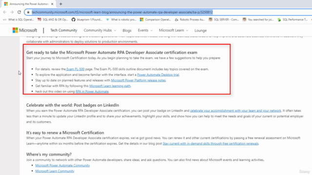 Learn PL-500 Power Automate RPA Developer Associate – Screenshot 2
