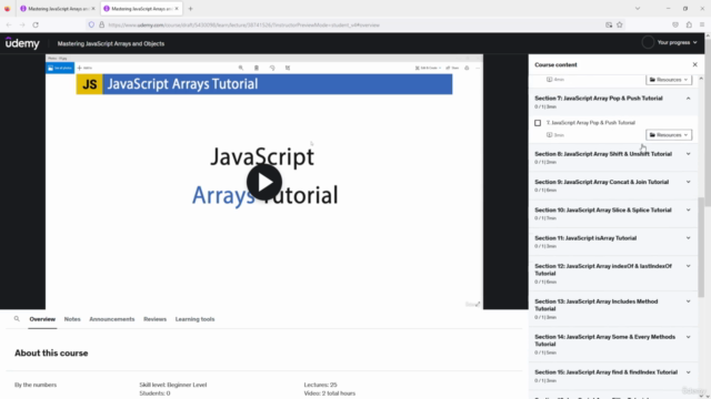 Mastering JavaScript Arrays and Objects - Screenshot_03
