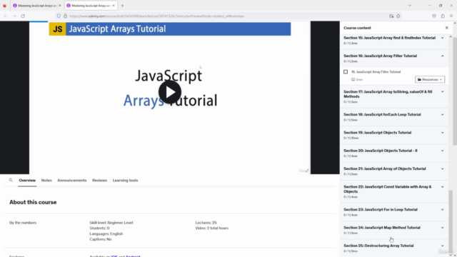 Mastering JavaScript Arrays and Objects - Screenshot_04