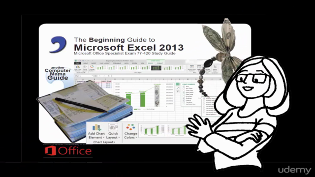 The Beginning Guide to Microsoft Excel 2013 – Screenshot 1