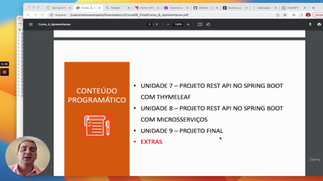 Aplicações JAVA com SPRING BOOT – Screenshot 1