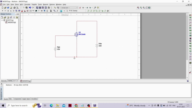 Analog Electronic Lab Based Course on MOSFETs using MULTISIM - Screenshot_02