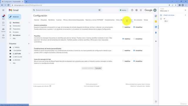 Organiza tu Trabajo con Google (Gmail, Calendar y Tasks) – Screenshot 2