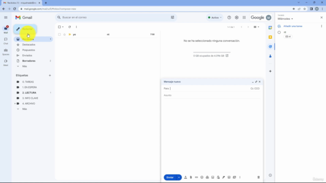 Organiza tu Trabajo con Google (Gmail, Calendar y Tasks) – Screenshot 4
