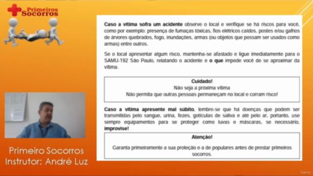 Primeiro Socorros (básico para Vigilantes, VSP, Escolta, etc – Screenshot 2