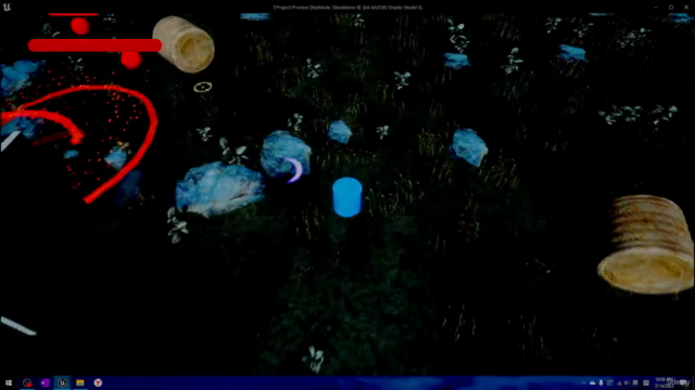 虛幻5藍圖&Niagara特效初級教程:俯視角射擊遊戲 – Screenshot 3