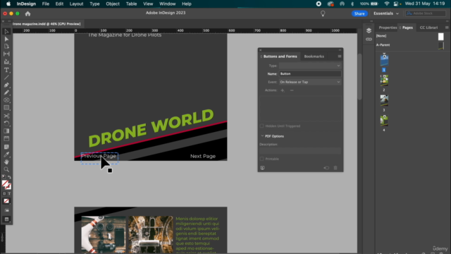 Adobe InDesign - From Basics to Professional Level Designs β Screenshot 2
