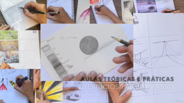 Curso de Desenho para Iniciantes - Desenho à Mão Livre – Screenshot 1