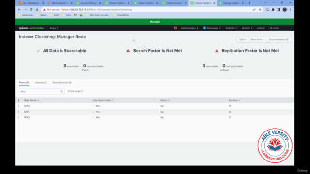 Splunk Architecture 201 - Cluster Administration – Screenshot 3