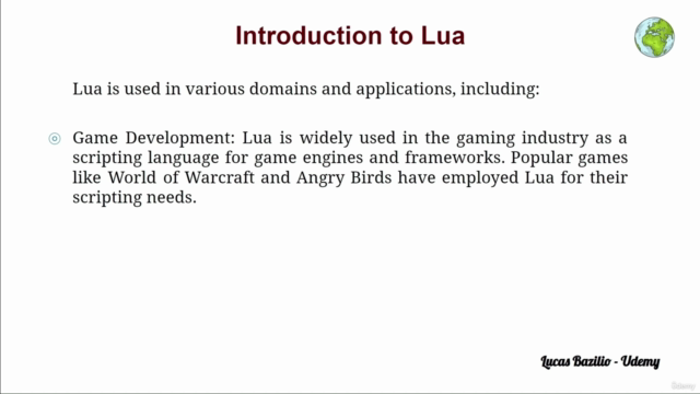The Complete Lua Programming Course: From Zero to Expert! – Screenshot 2