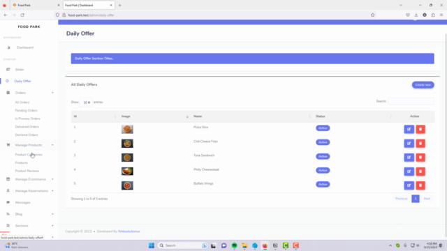 Laravel - Restaurant and Food Ordering Ecommerce – Screenshot 3