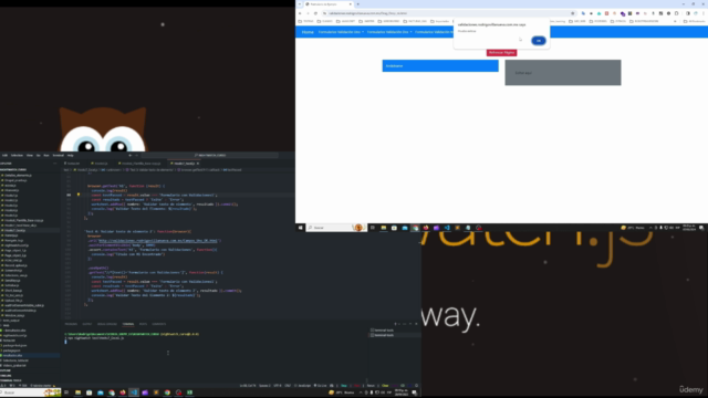 Pruebas Automatizadas Nightwatch V3 (Subtitle: Es) – Screenshot 3
