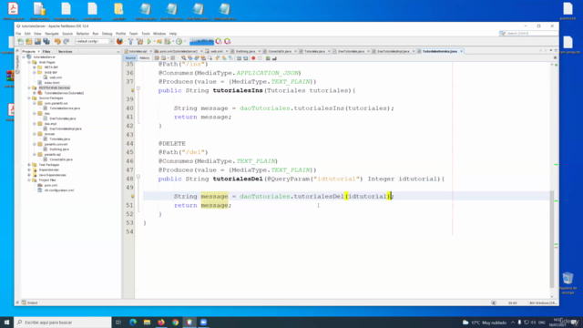 Crea Web Services RESTful con Java - Proyecto Completo – Screenshot 2