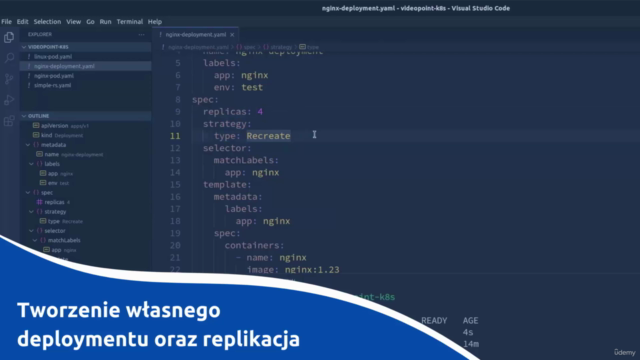 Podstawy Kubernetes – Screenshot 3